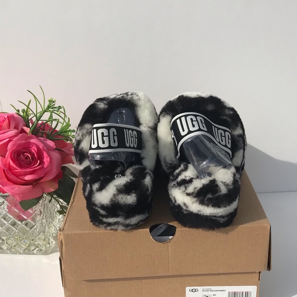 UGG Fluff Yeah Slide Marble - Picture 5 of 8